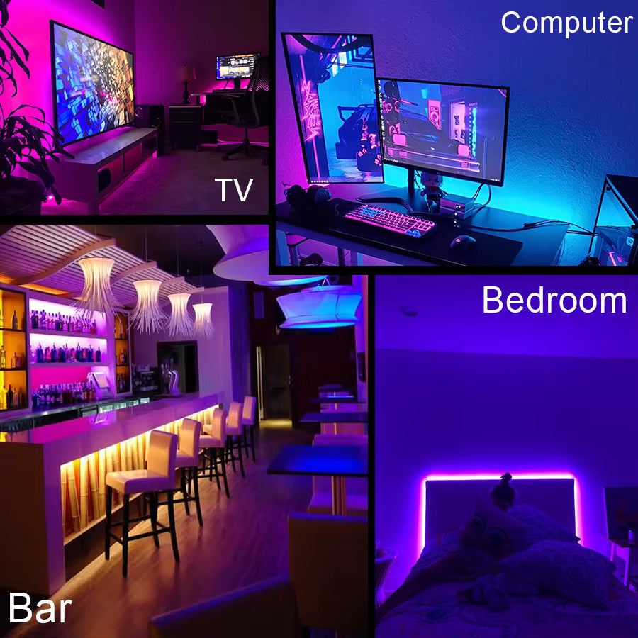 Led lys stripe | App styrt