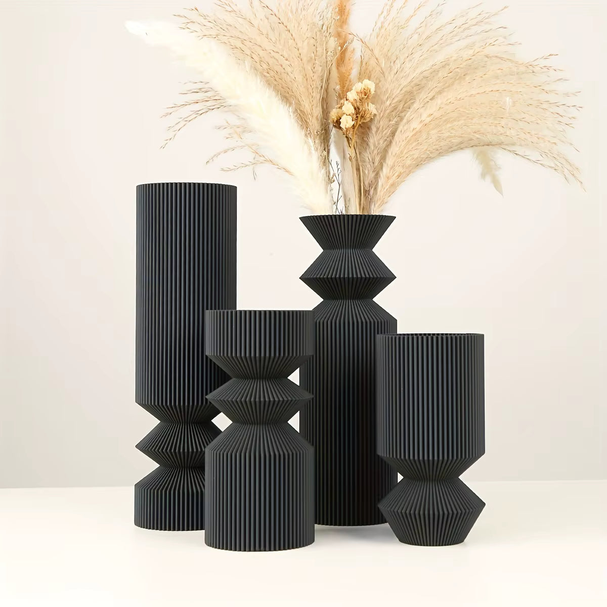 Keramikk-look Plastvase – Lett, Elegant og Allsidig Dekor